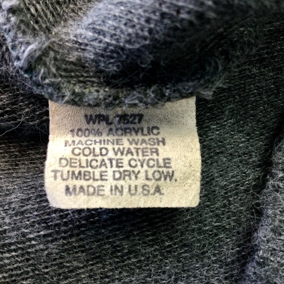 Men's Manhattan Sport Sweater turtleneck , L, Grey - Picture 8 of 10